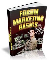 Forum Marketing Basics eCourse
