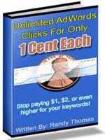 Unlimited Google AdWords Click For Only 1 Cent
