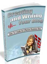Creating and writing your blog